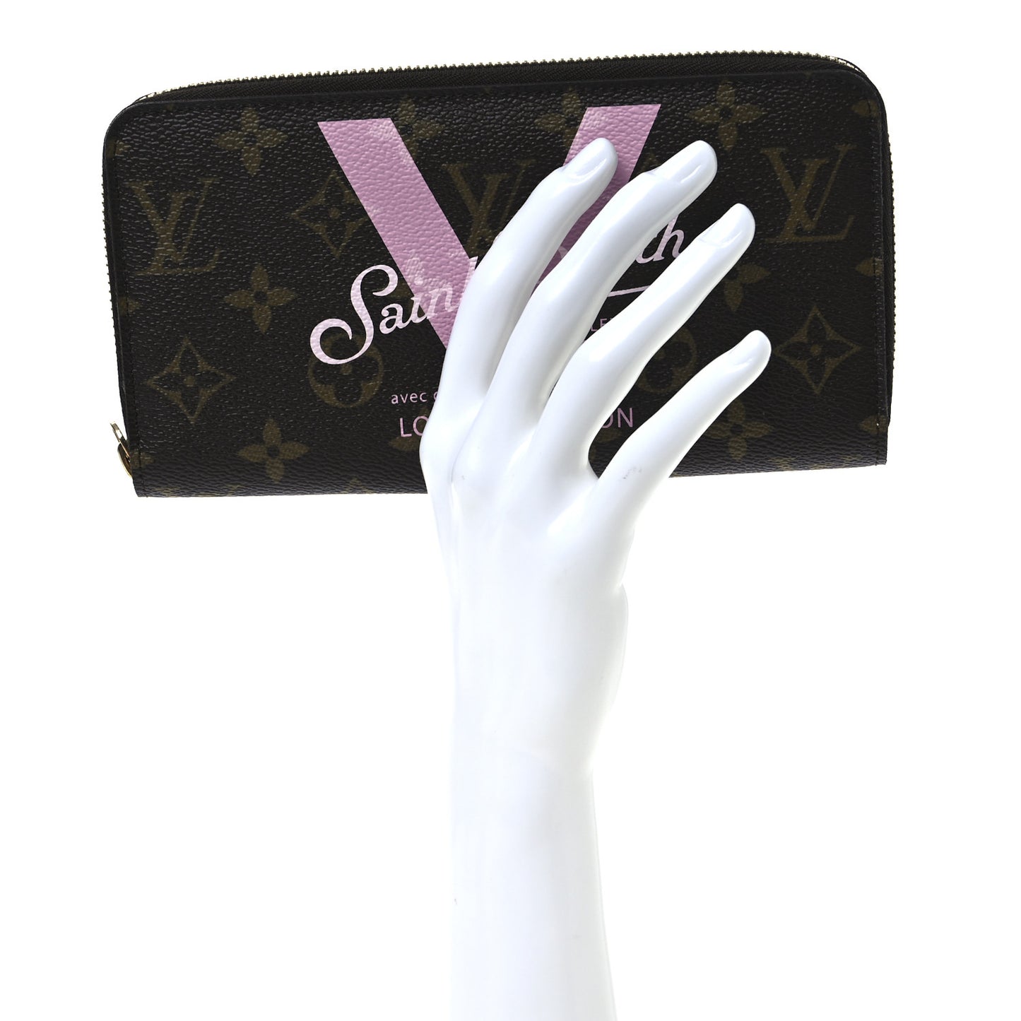 Monogram Saint Barth V Zippy Wallet Rose Ballerine