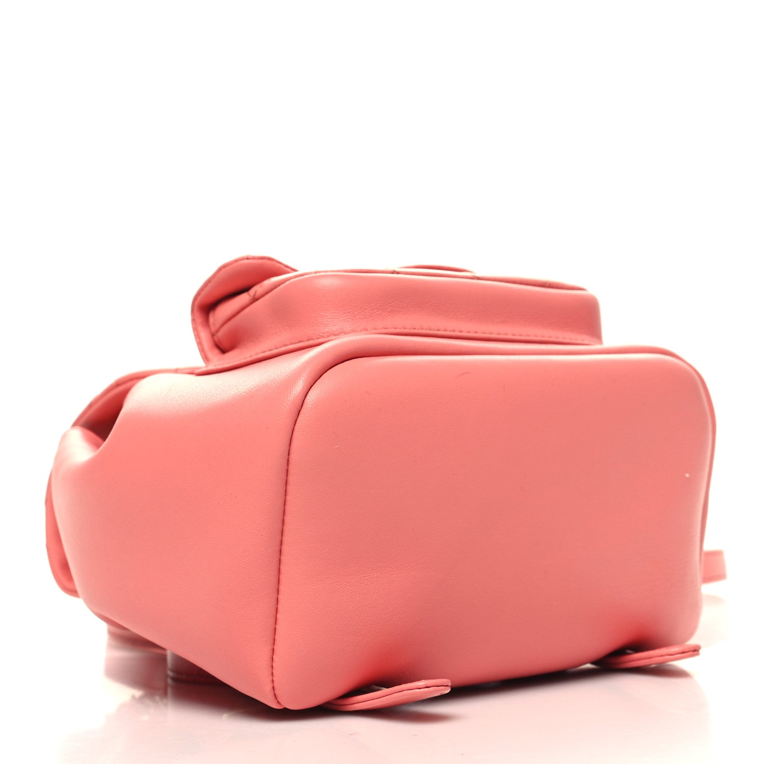 Chanel Lambskin Quilted Small Duma Drawstring Backpack Pink 4 of 10