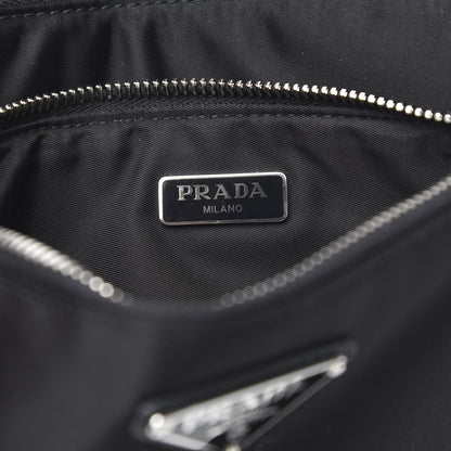 Prada Nylon Shoulder Bag Black 6 of 9