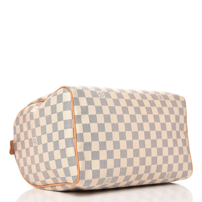 Louis Vuitton Damier Azur Speedy 30 4 of 8