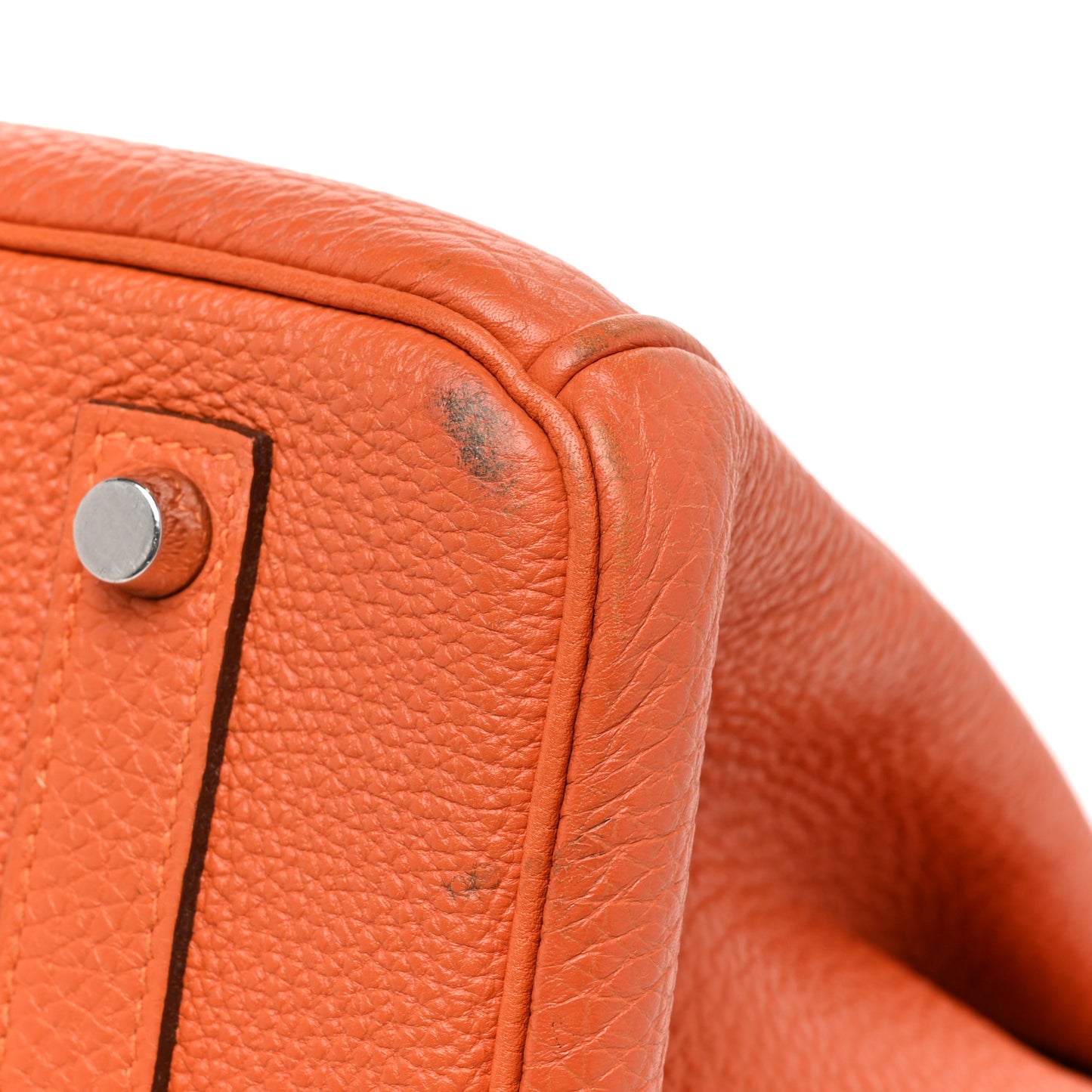 Togo Birkin 35 Orange