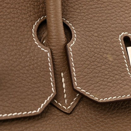 Hermes Togo BIRKIN 35 Etoupe 12 of 14
