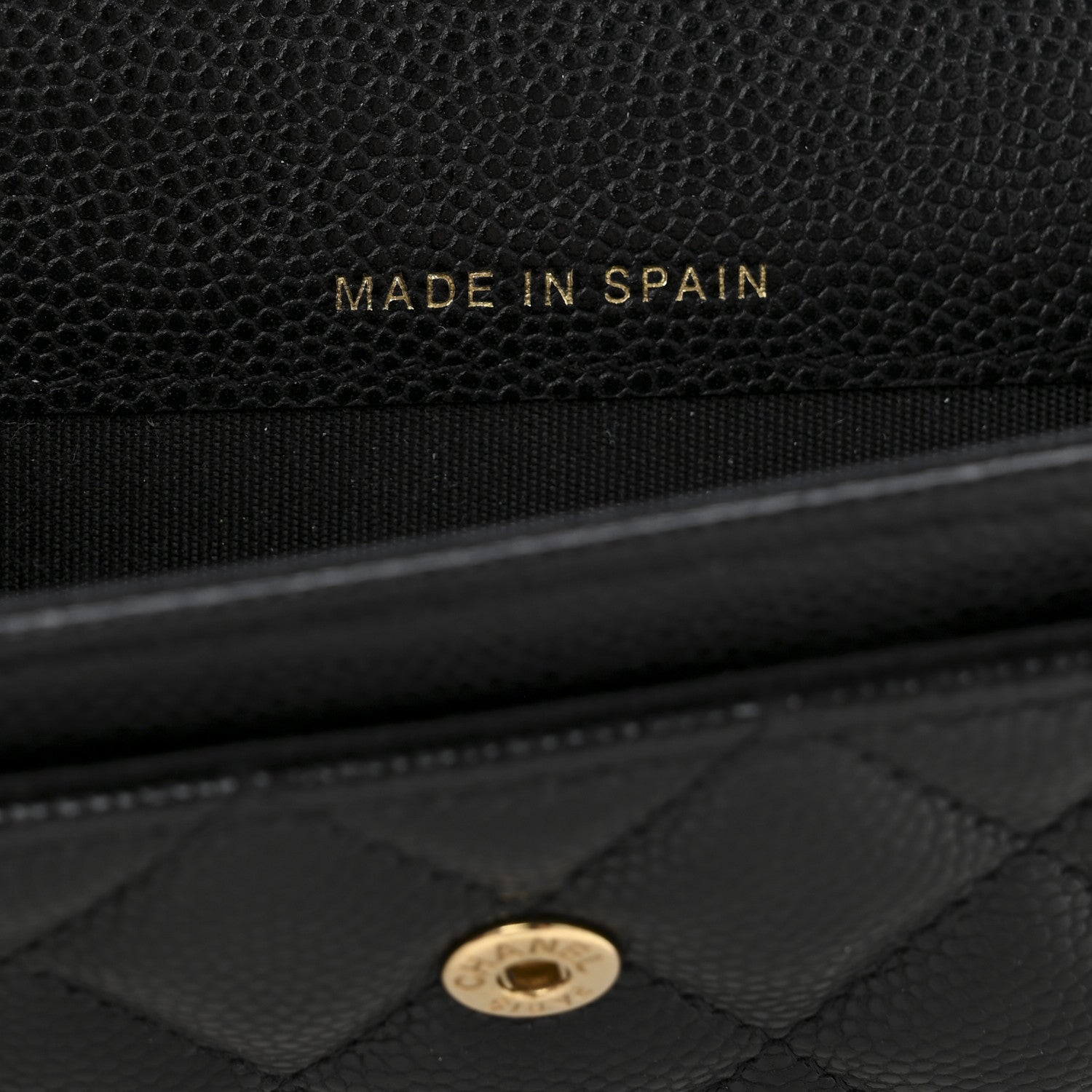 Chanel Caviar Quilted Boy Flap Card Holder Black 7 of 10