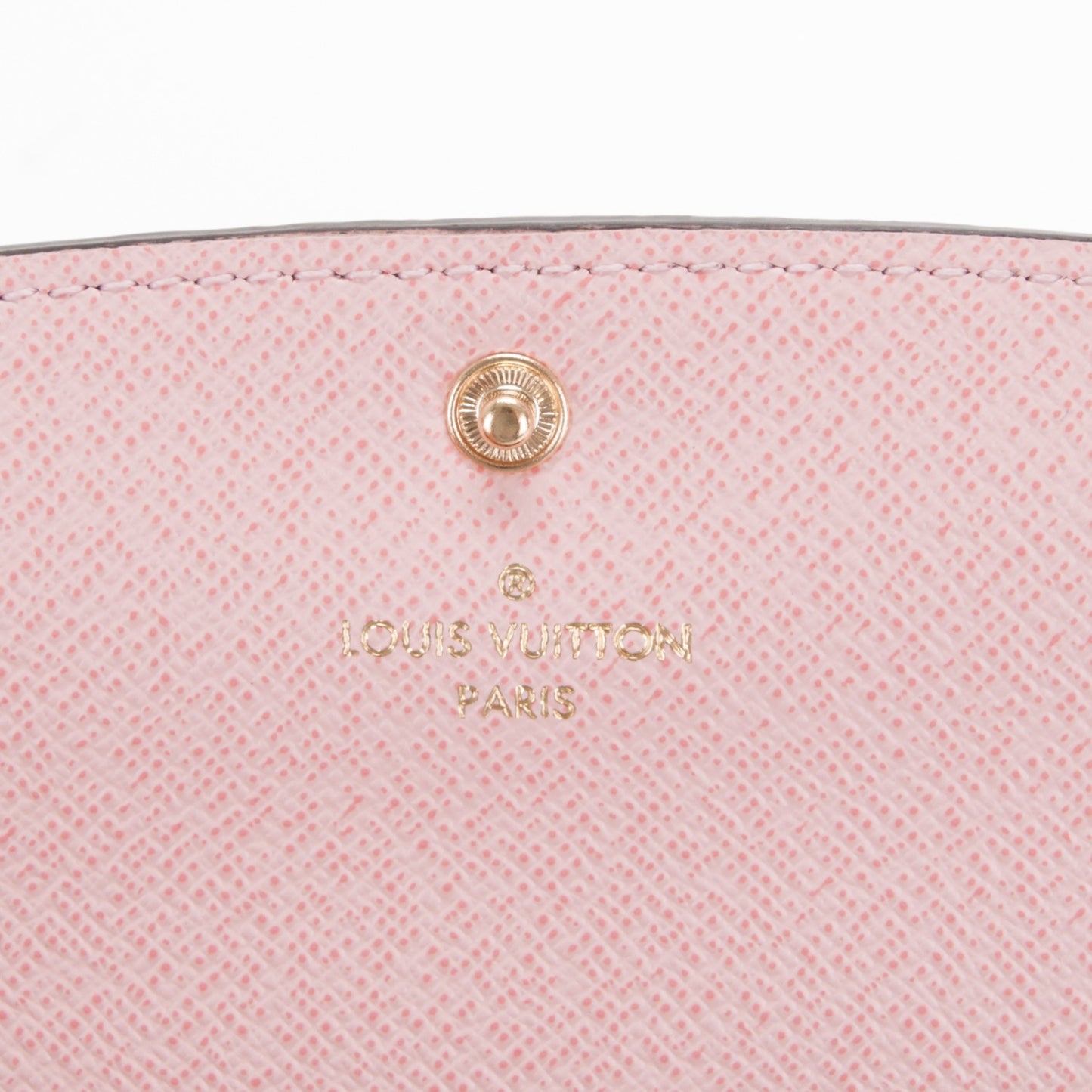 Monogram Emilie Wallet Rose Ballerine