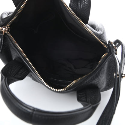 Alexander Wang Pebbled Lambskin Rocco Black Pale Gold Hardware 5 of 9