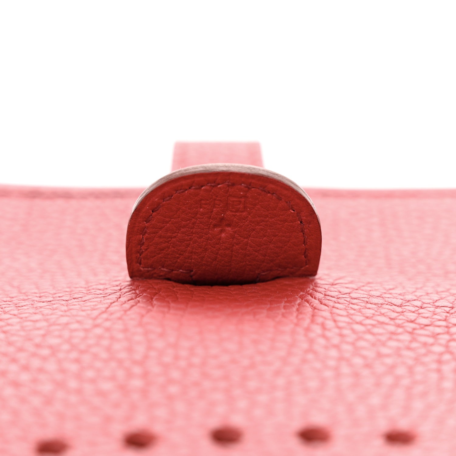 Hermes Taurillon Clemence Evelyne III GM Rouge Piment 7 of 11