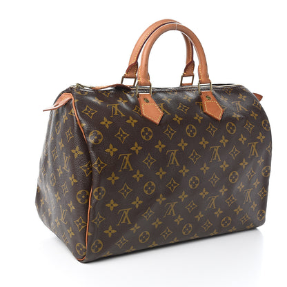 Louis Vuitton Monogram Speedy 35 2 of 12