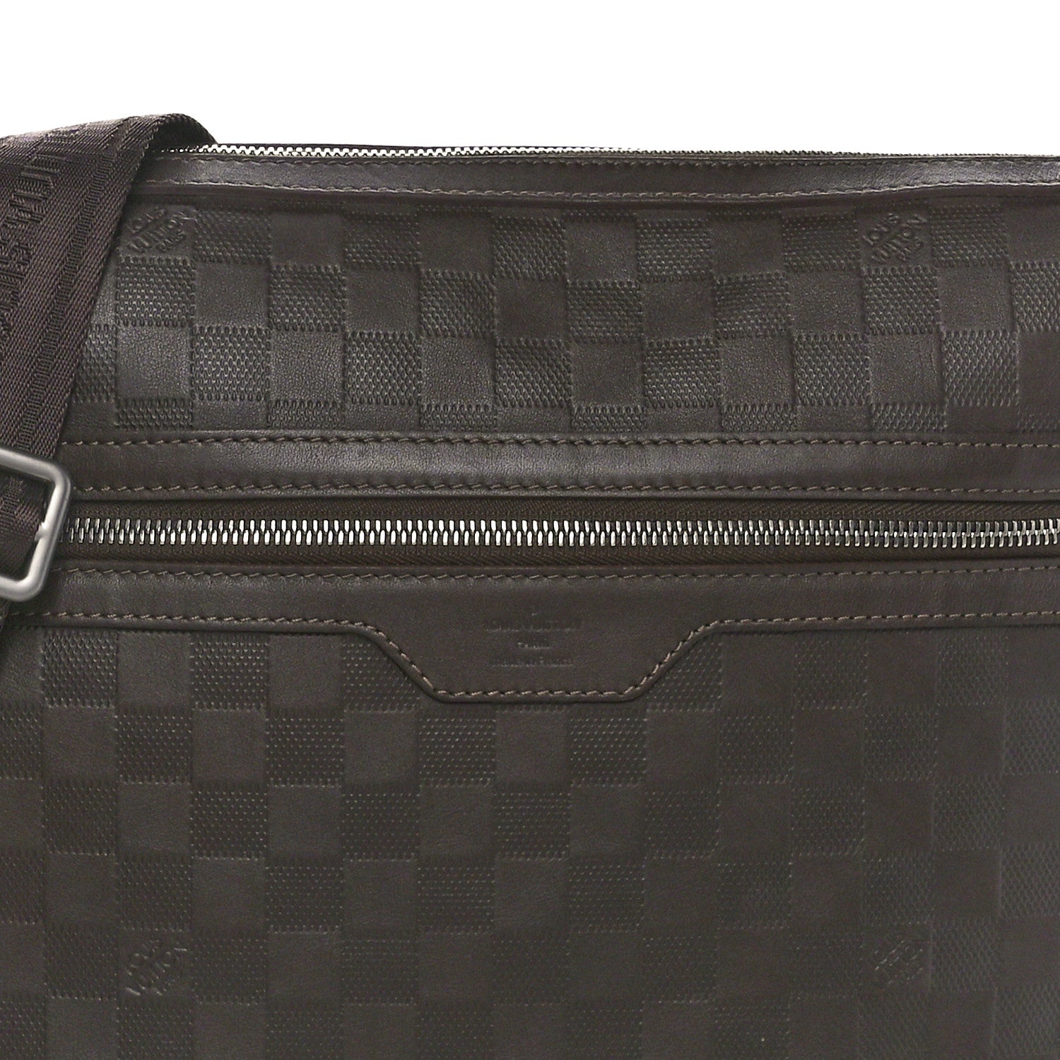 Louis Vuitton Damier Infini Calypso MM Meteor 7 of 9