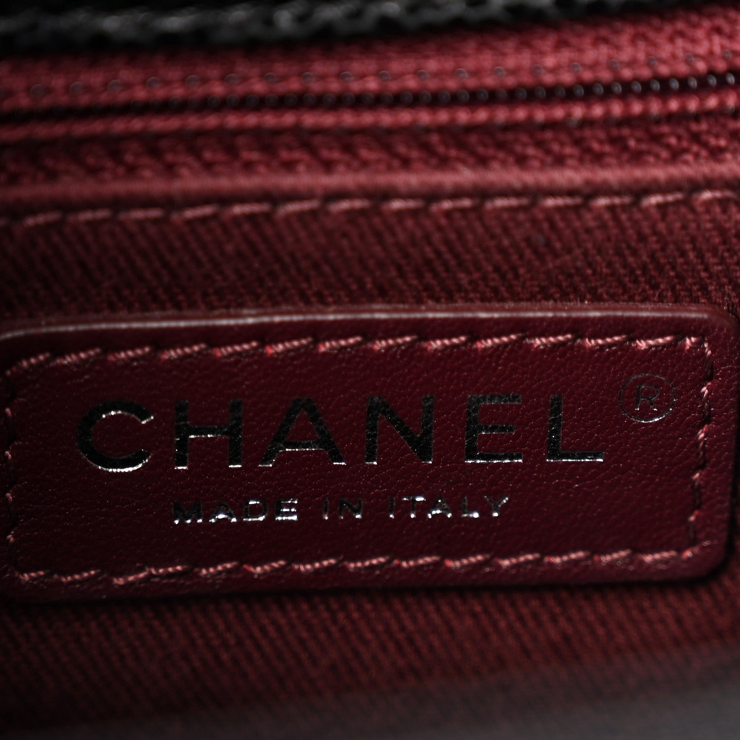 Chanel Crumpled Grained Calfskin Jumbo CC Crave Flap Black 5 of 12