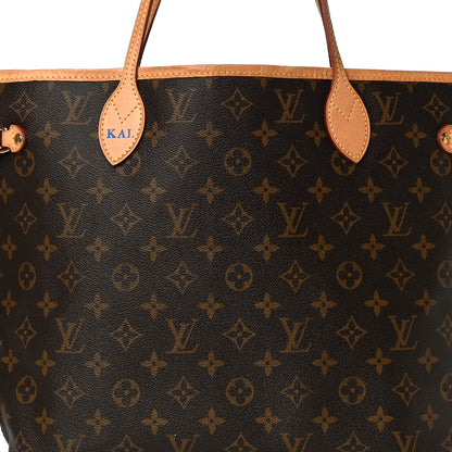 Louis Vuitton Monogram Neverfull MM 9 of 19