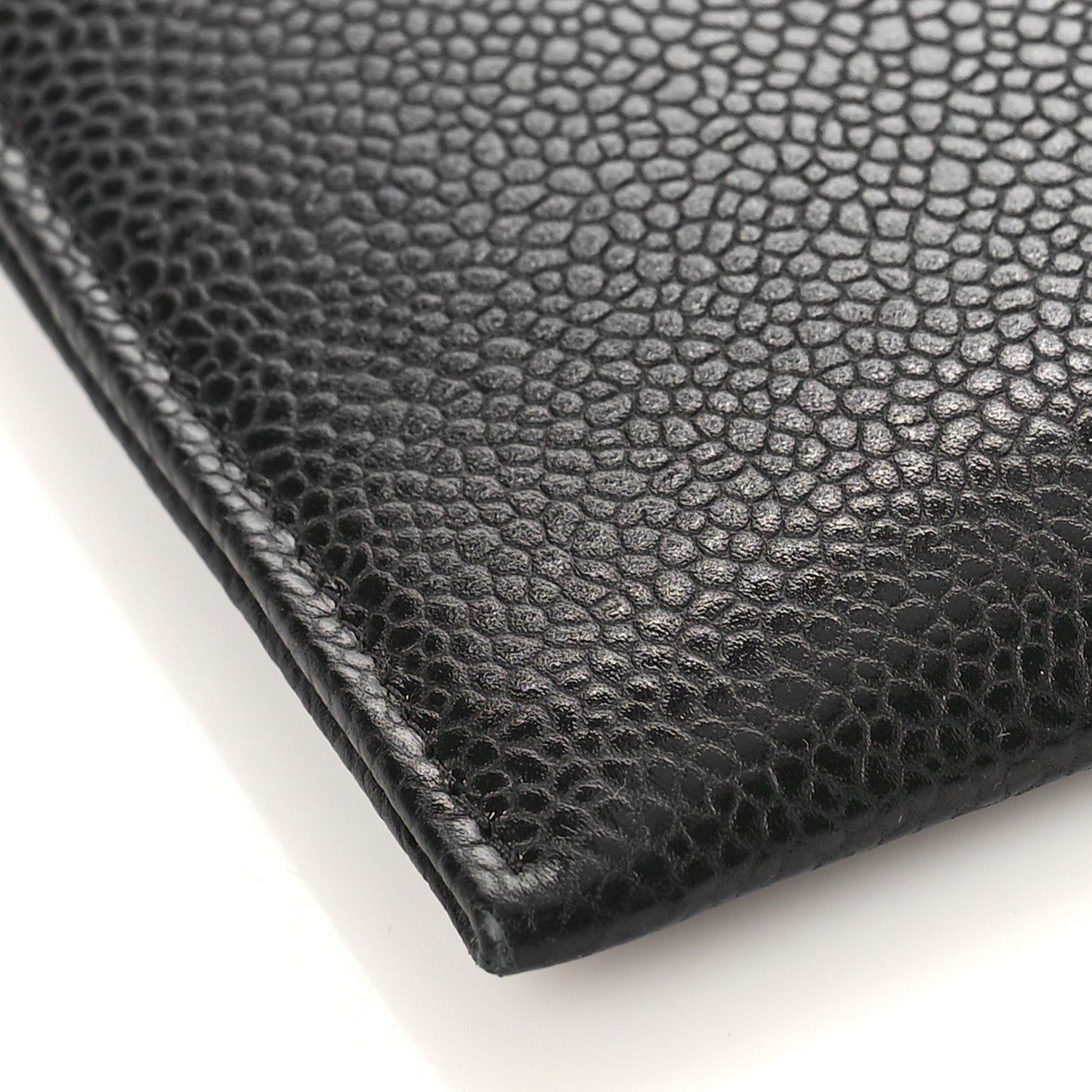 Chanel Caviar CC Classic Zip Pouch Black 8 of 9