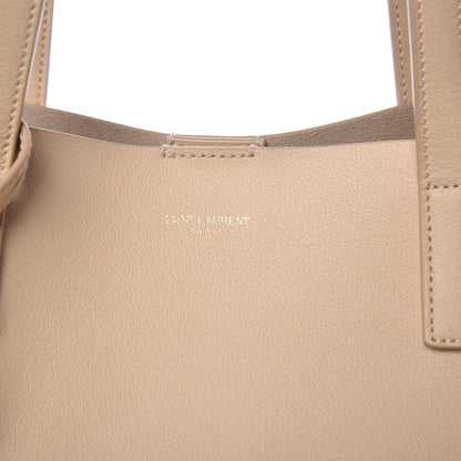 Saint Laurent Calfskin Large Shopping Tote Nude Powder 9 of 9