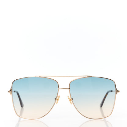 Tom Ford Reggie Aviator Sunglasses TF838 Shiny Rose Gold 2 of 8