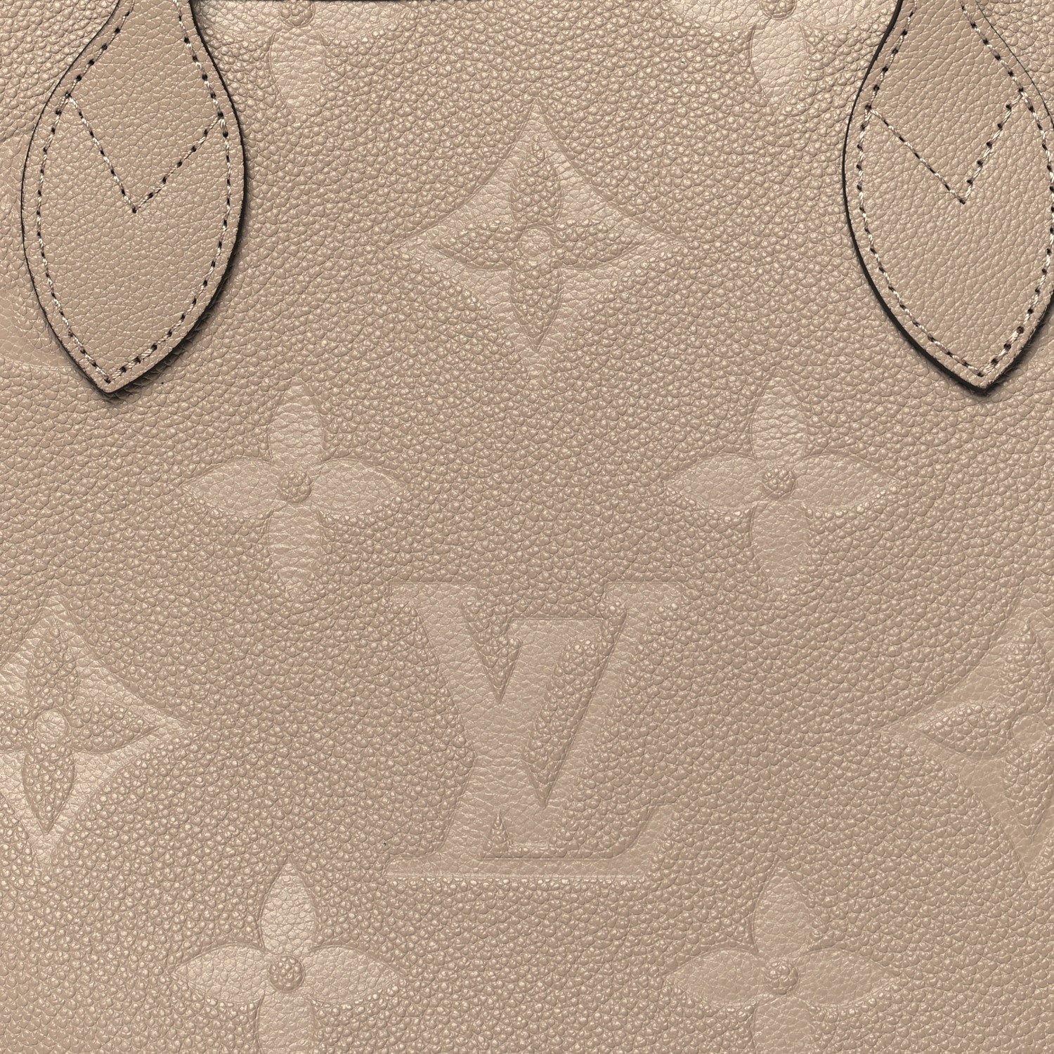 Louis Vuitton Empreinte Monogram Giant Neverfull MM Tourterelle 8 of 10