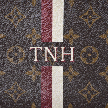 Louis Vuitton Monogram My LV Heritage Neverfull MM GM Pochette Bordeaux Ivory 8 of 9