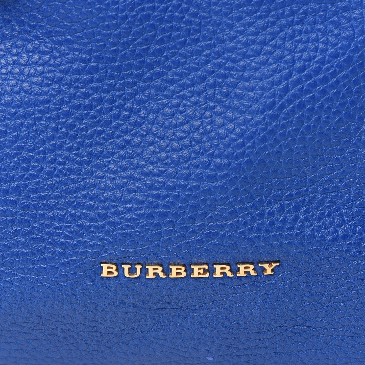 Grainy Calfskin Medium Baynard Tote Brilliant Blue