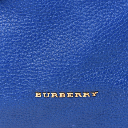 Burberry Grainy Calfskin Medium Baynard Tote Brilliant Blue 9 of 9