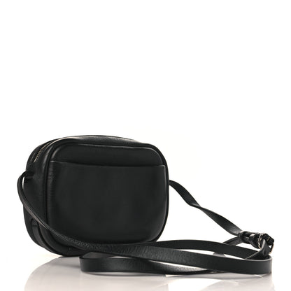 Balenciaga Calfskin Logo XS Everyday Camera Bag Black 3 of 9