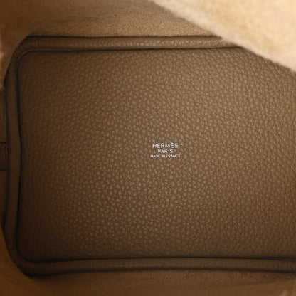 Hermes Taurillon Clemence Picotin Lock 18 PM Trench 5 of 11
