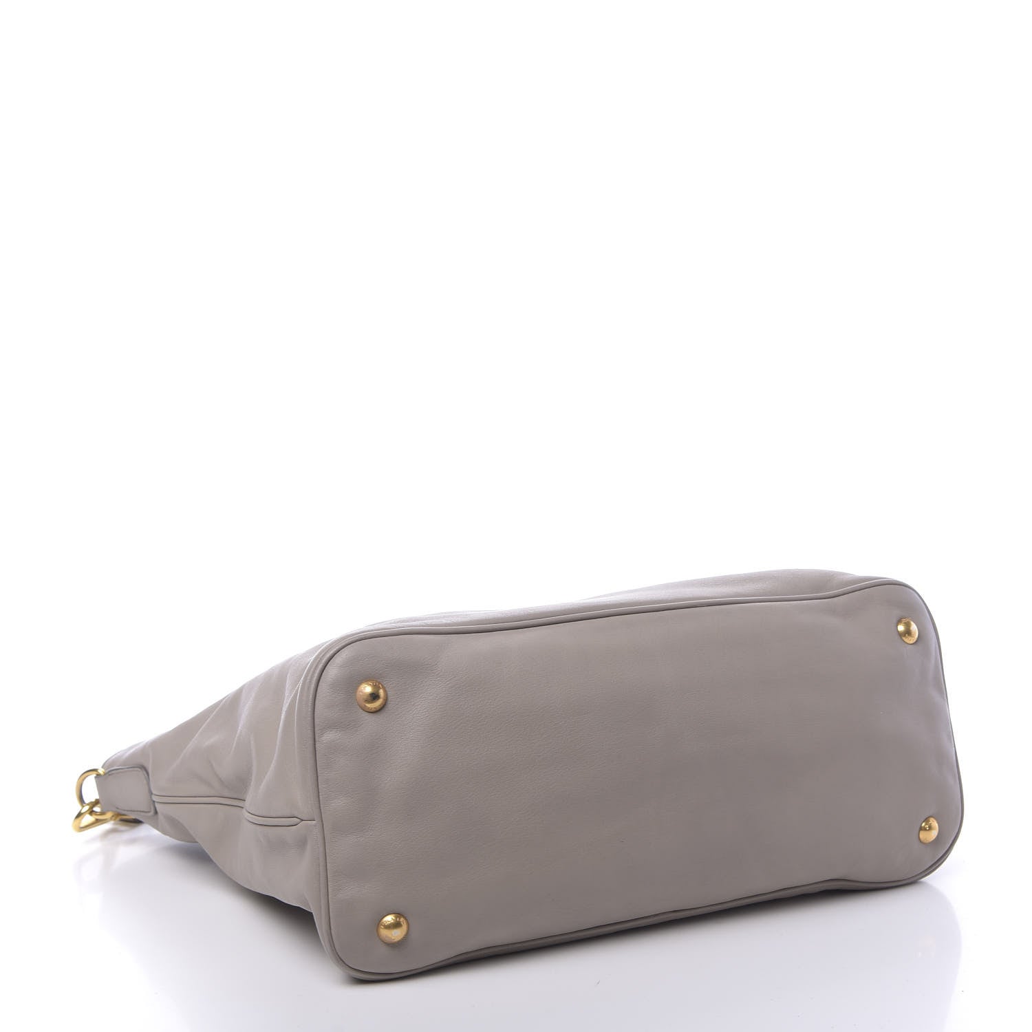 Prada Soft Calf Shopping Tote Argilla 4 of 11