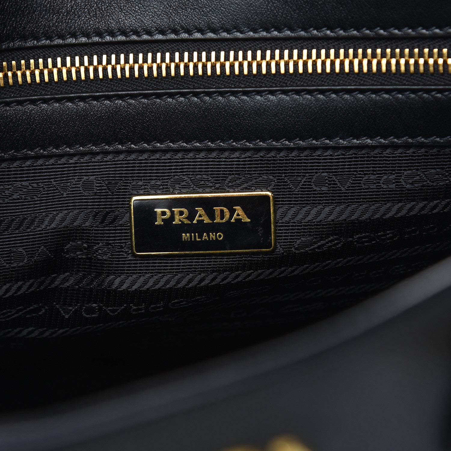 Prada Saffiano Soft Calfskin Tote Black 6 of 12