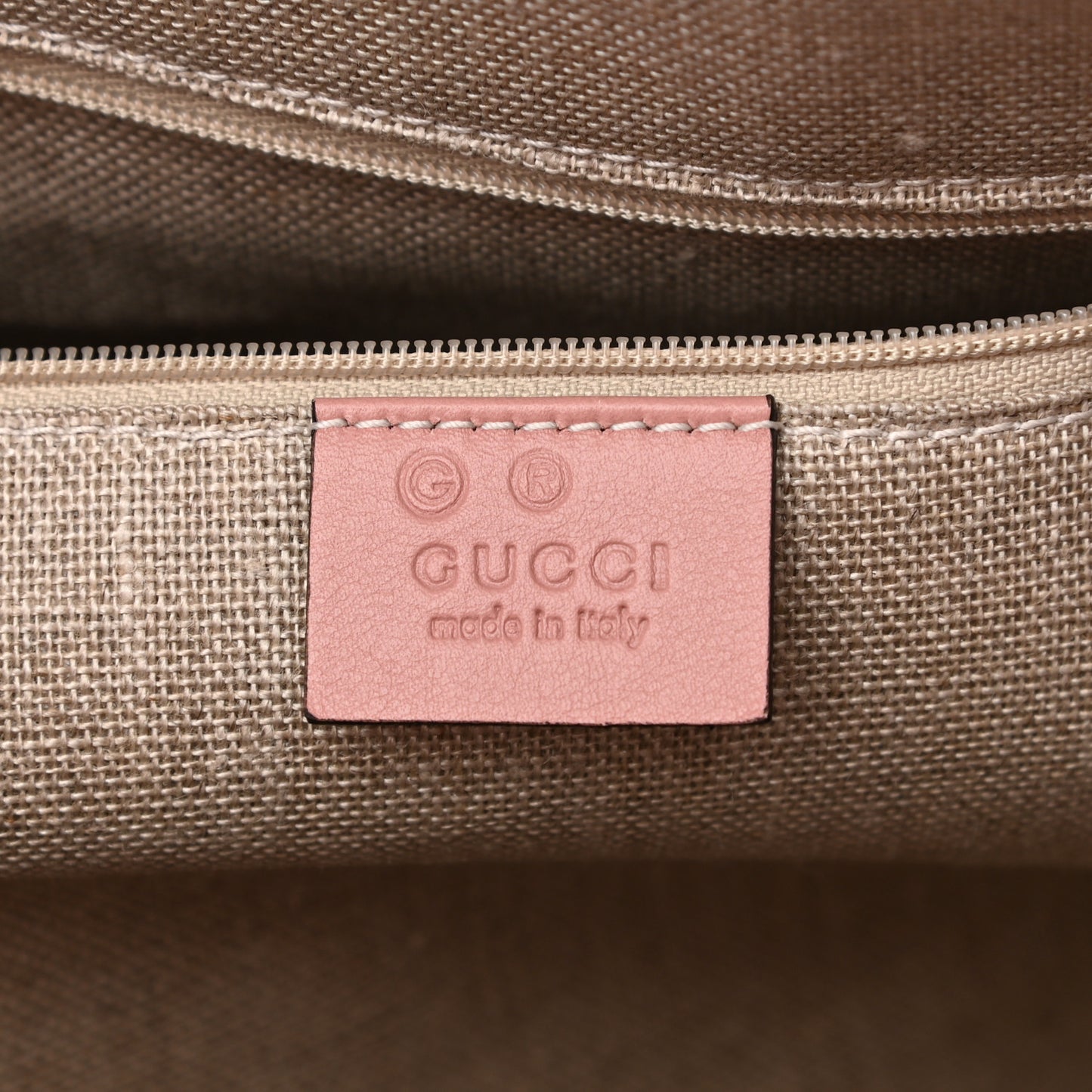 Soft Microguccissima Large Dome Satchel Soft Pink