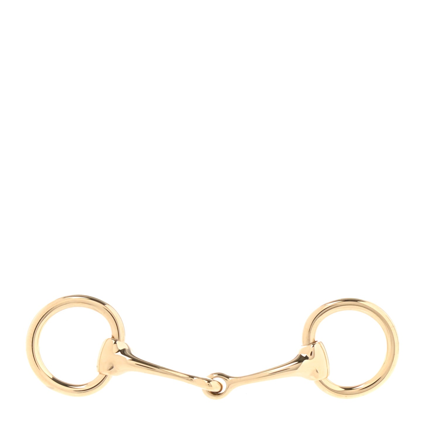 Permabrass Mors Scarf Ring Gold