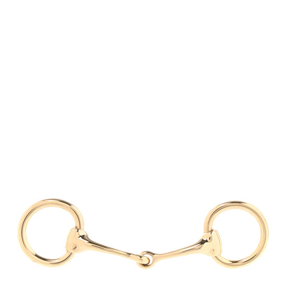 Hermes Permabrass Mors Scarf Ring Gold 1 of 4
