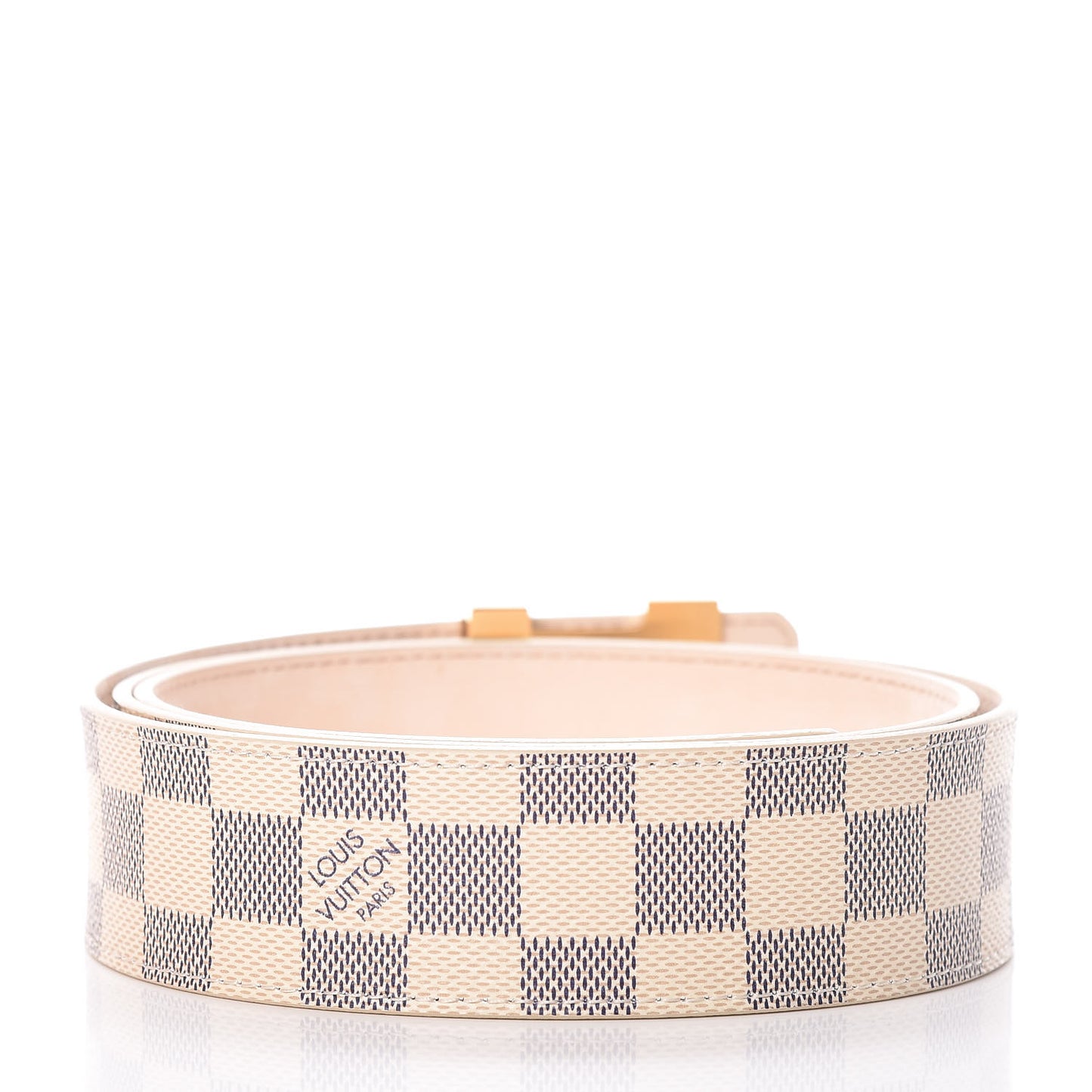 Damier Azur LV Initiales Belt 100 40