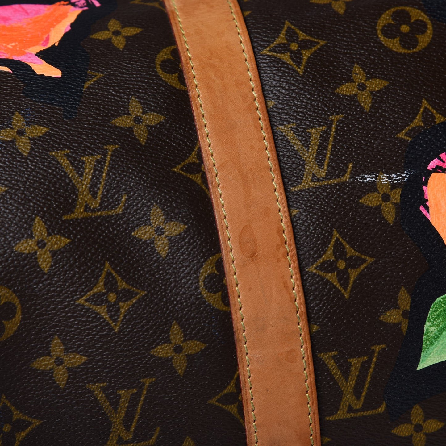 Monogram Roses Keepall 50