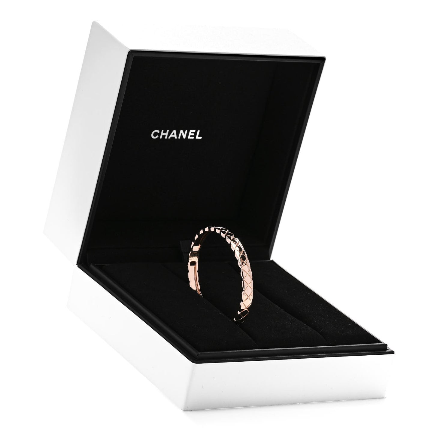 18K Beige Gold Coco Crush Bangle Bracelet M