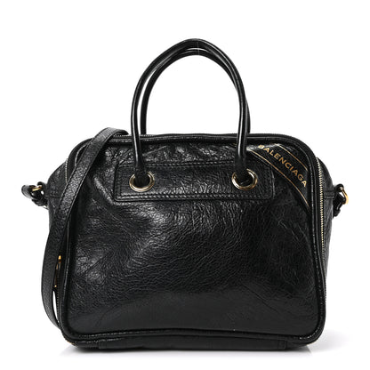 Balenciaga Agneau S Blanket Square Tote Black 1 of 9