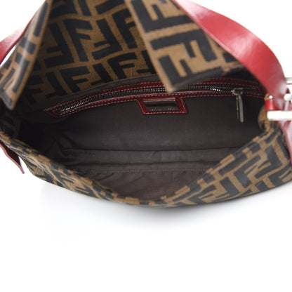 Fendi Zucca Baguette Tobacco Red 5 of 13