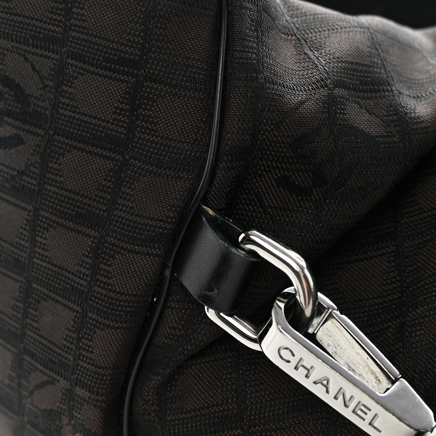 Nylon Travel Convertible Tote Black