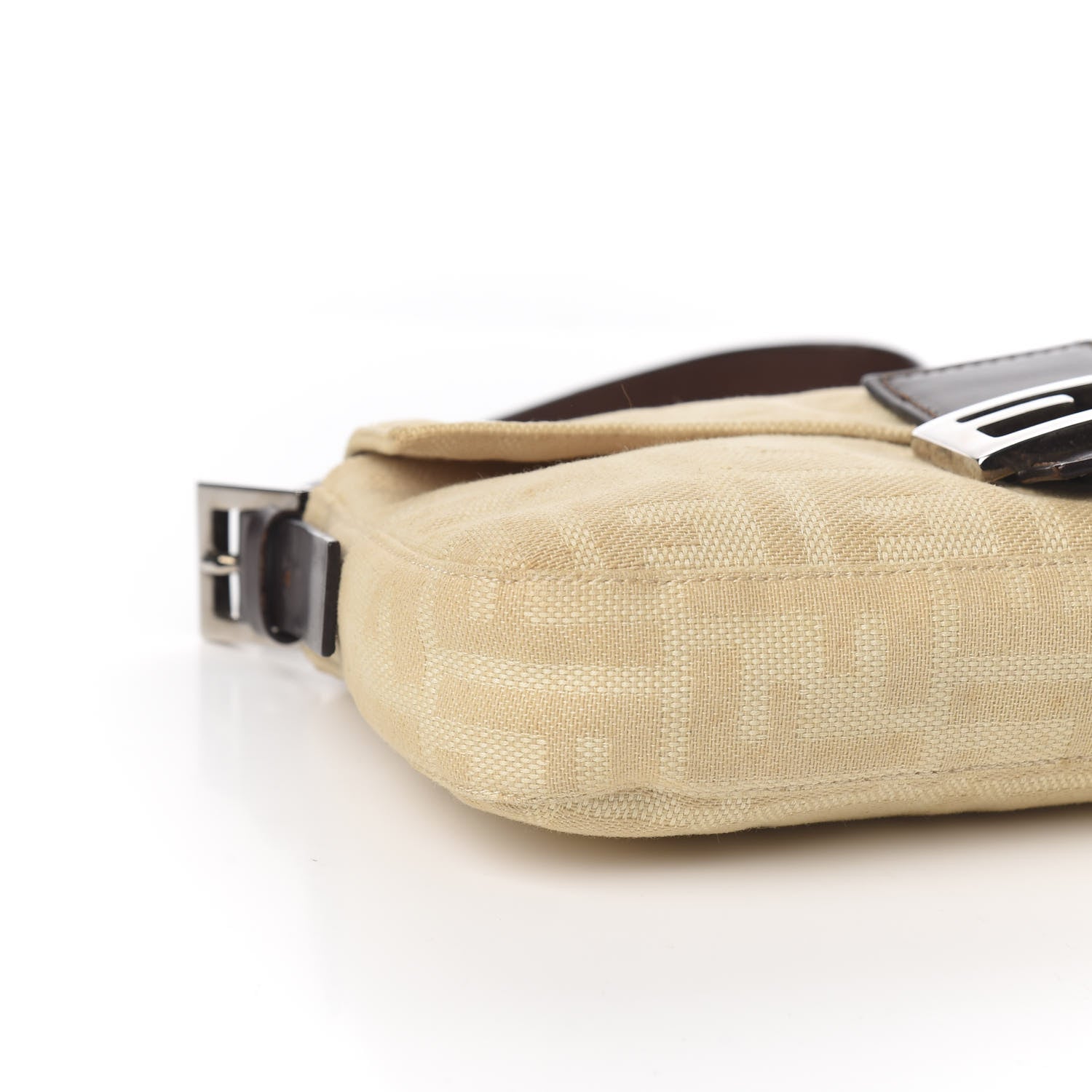 Fendi Zucca Baguette Beige 7 of 9