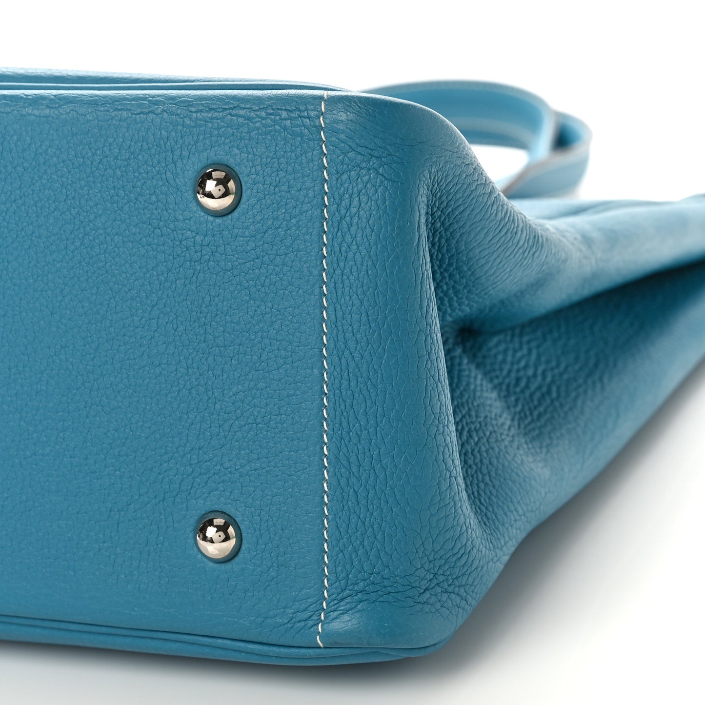 Taurillon Clemence Victoria II Cabas 32 Blue Jean