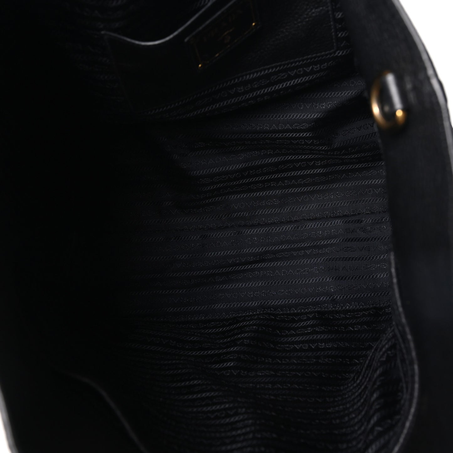 Vitello Daino Shopping Tote Black