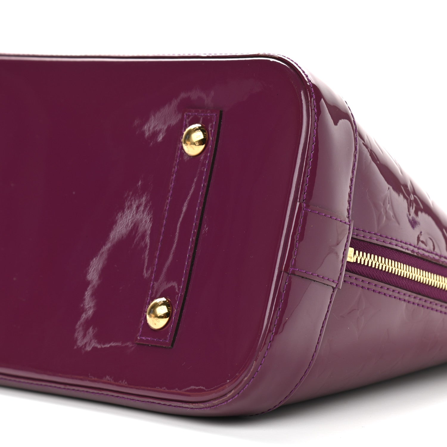 Louis Vuitton Vernis Alma PM Magenta 7 of 9