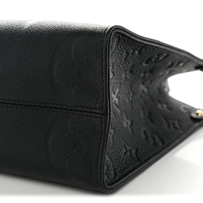 Louis Vuitton Empreinte Monogram Giant Onthego PM Black 9 of 9