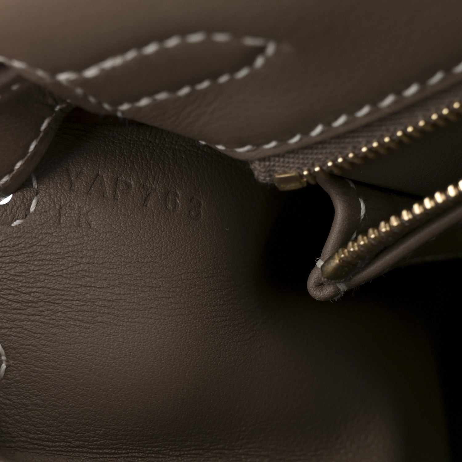 Hermes Swift Kelly Retourne 25 Etoupe 7 of 12