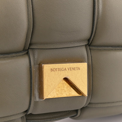 Bottega Veneta Nappa Maxi Intreccio Padded Cassette Crossbody Bag Taupe 10 of 14