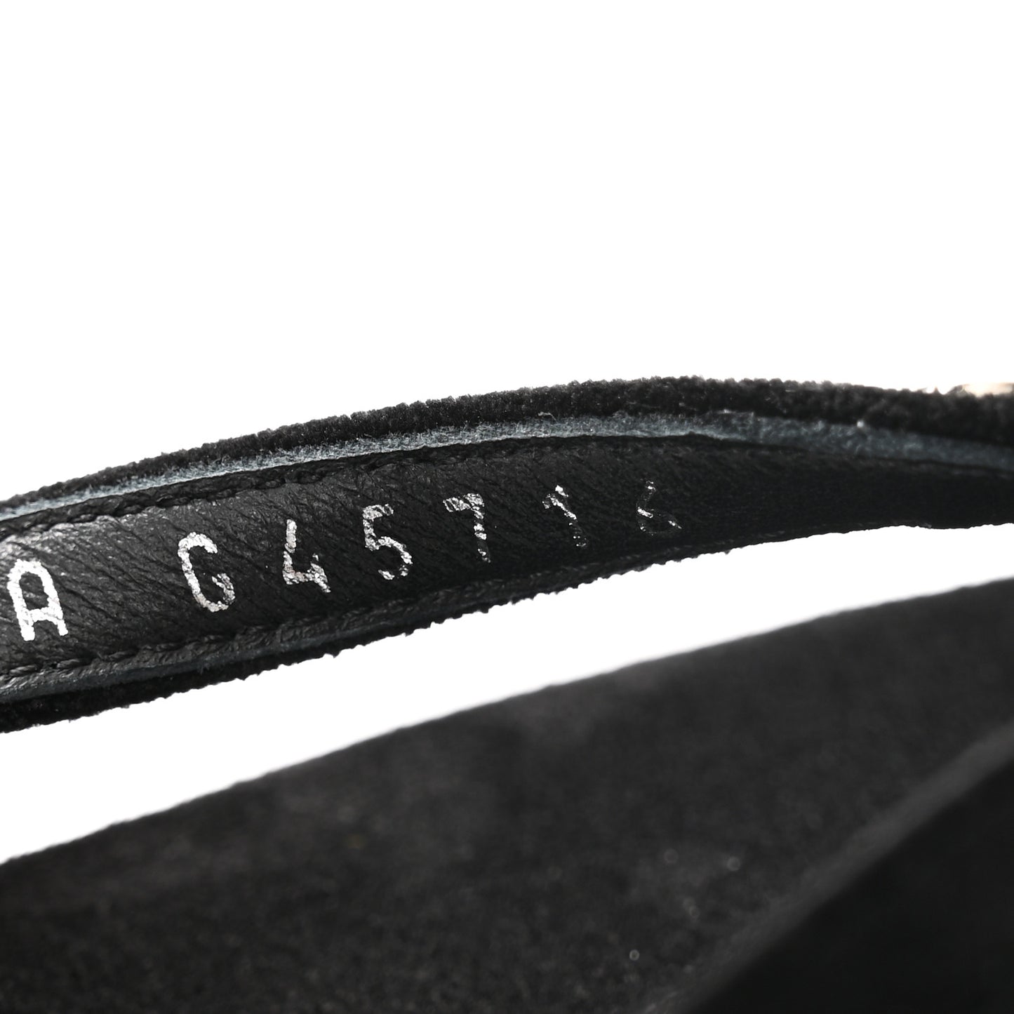 Velvet Crystal CC Thong Sandals 36.5 Black