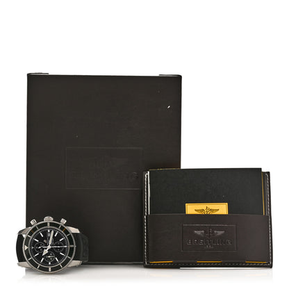Breitling Stainless Steel Rubber 46mm Superocean Heritage II Chronograph Automatic Watch Black A13320 5 of 5