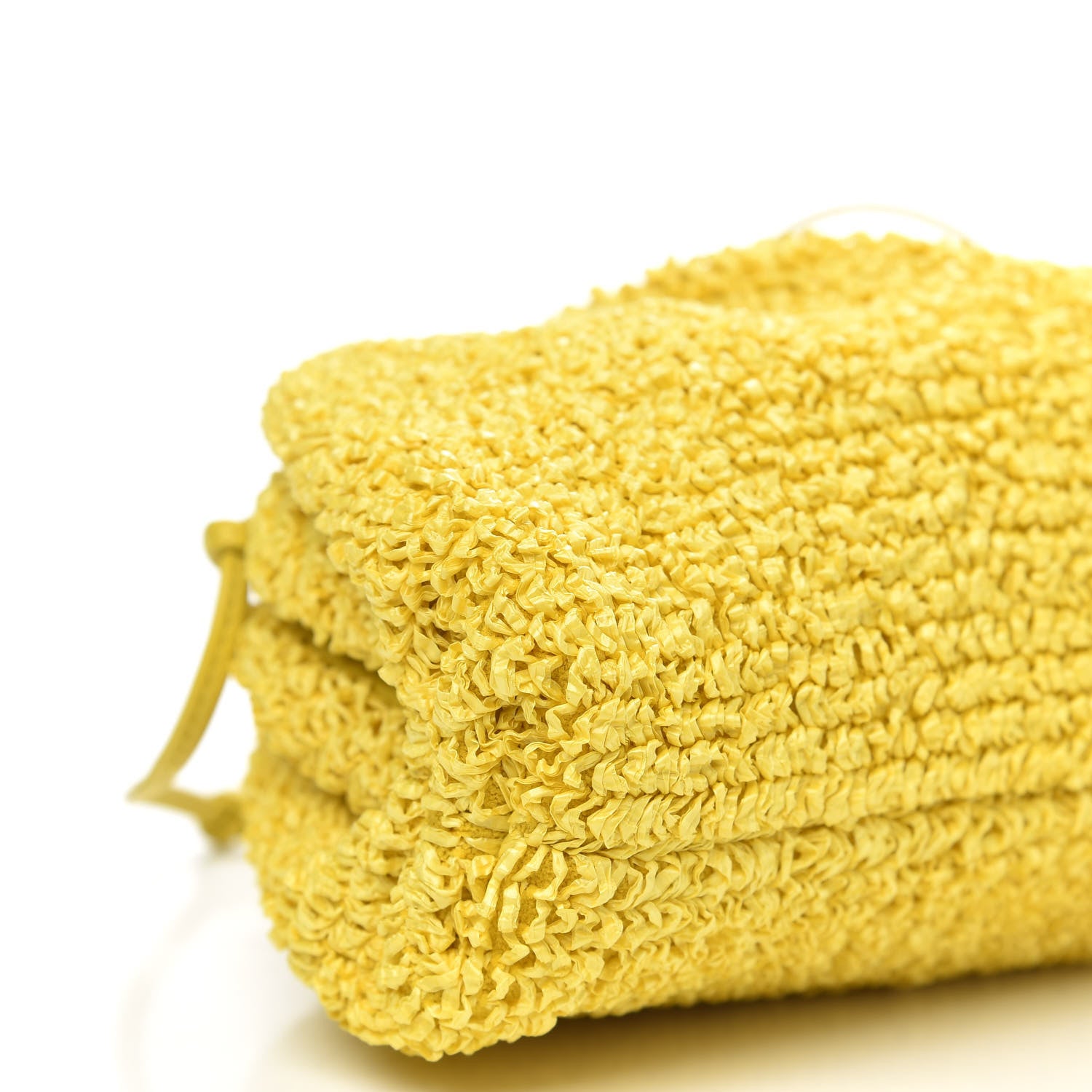 Bottega Veneta Boucle Curly Raffia The Mini Pouch Mirabelle 8 of 10