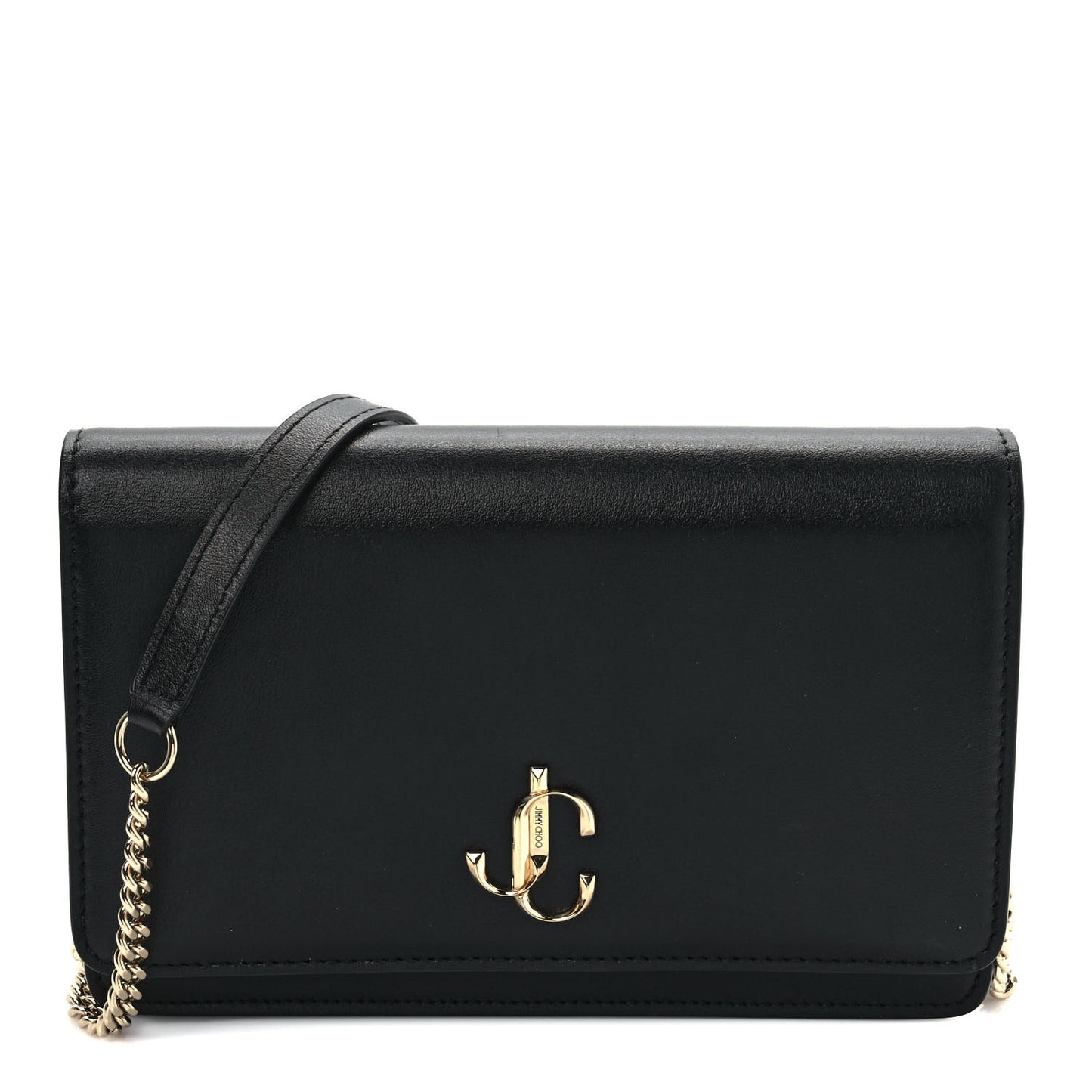 Smooth Calfskin Mini Palace Crossbody Black