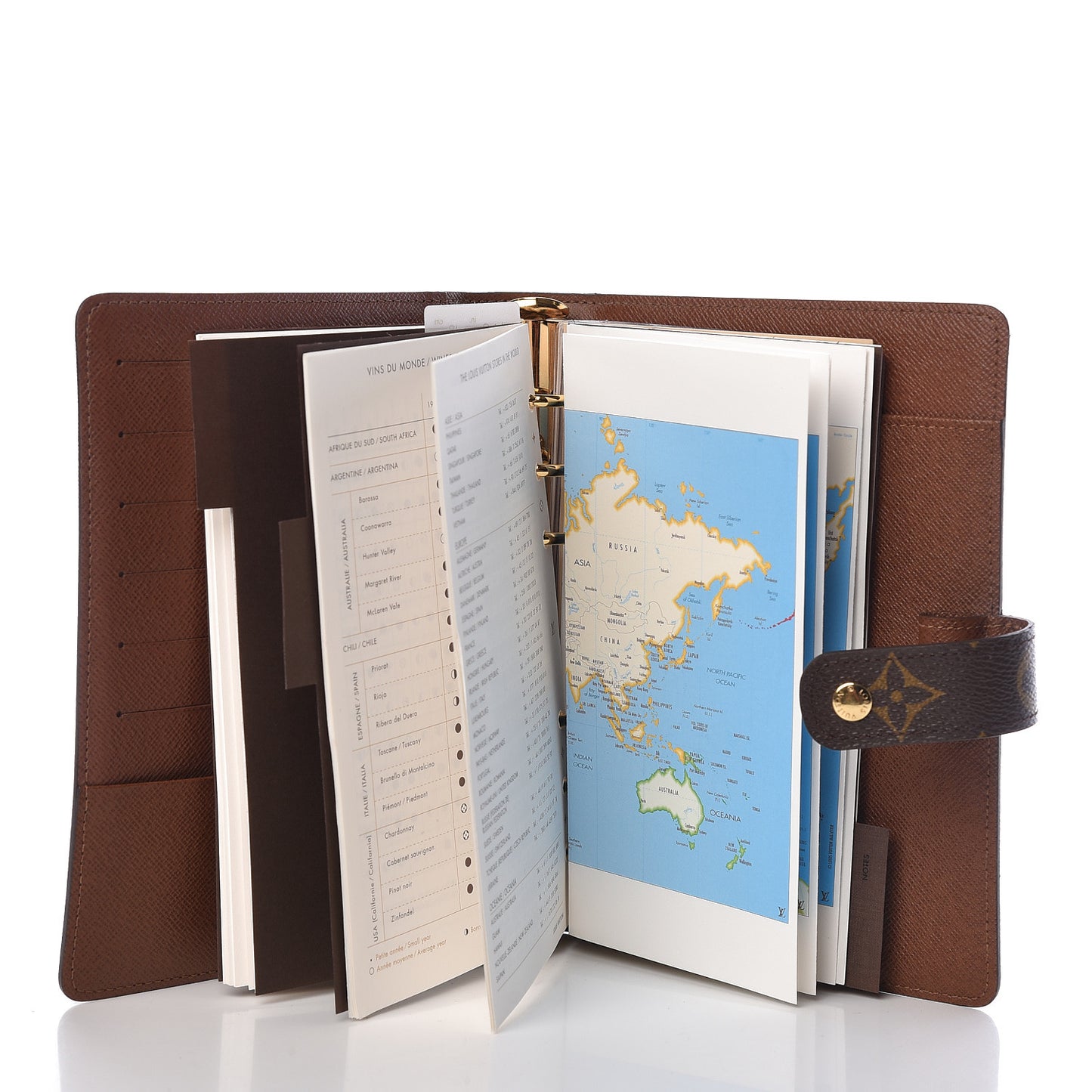 Monogram Medium Ring Agenda Cover