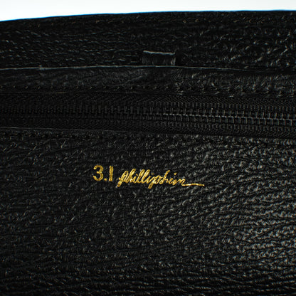 3.1 Phillip Lim 3.1 Textured Calfskin Large Pashli Satchel Black 9 of 15