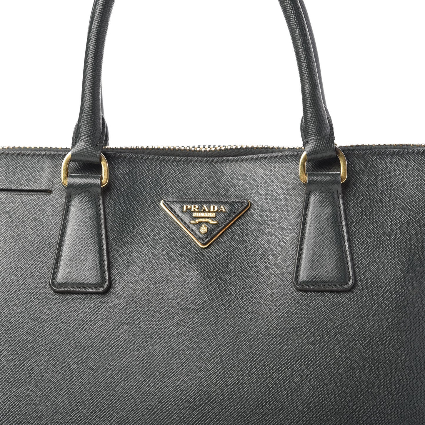 Saffiano Lux Large Promenade Tote Biliardo