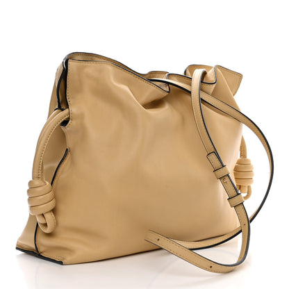 Loewe Nappa Flamenco Knot Clutch Dark Butter 3 of 11