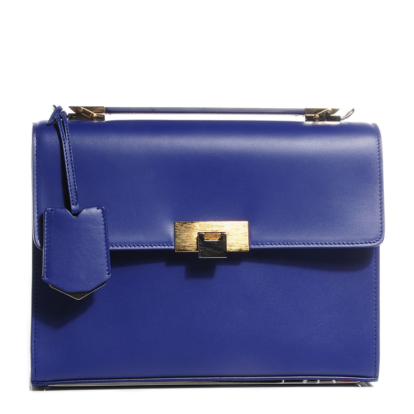 Veau Le Dix S New Cartable Briefcase Bleu Mineral